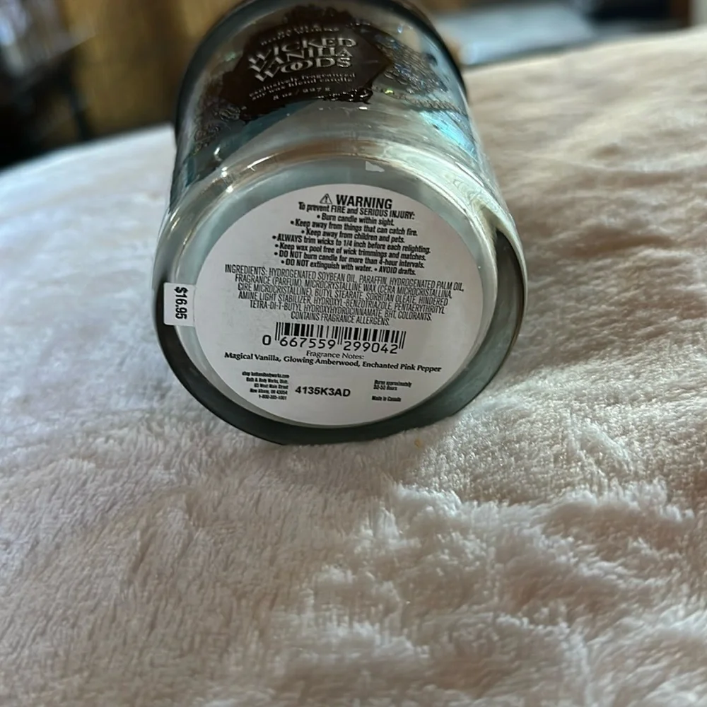 Bath & Body Works Wicked Vanilla Woods Hand Poured Wax Melts